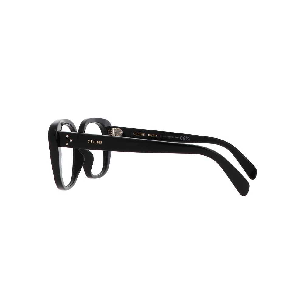 Celine CL50136I glasses in black, side view