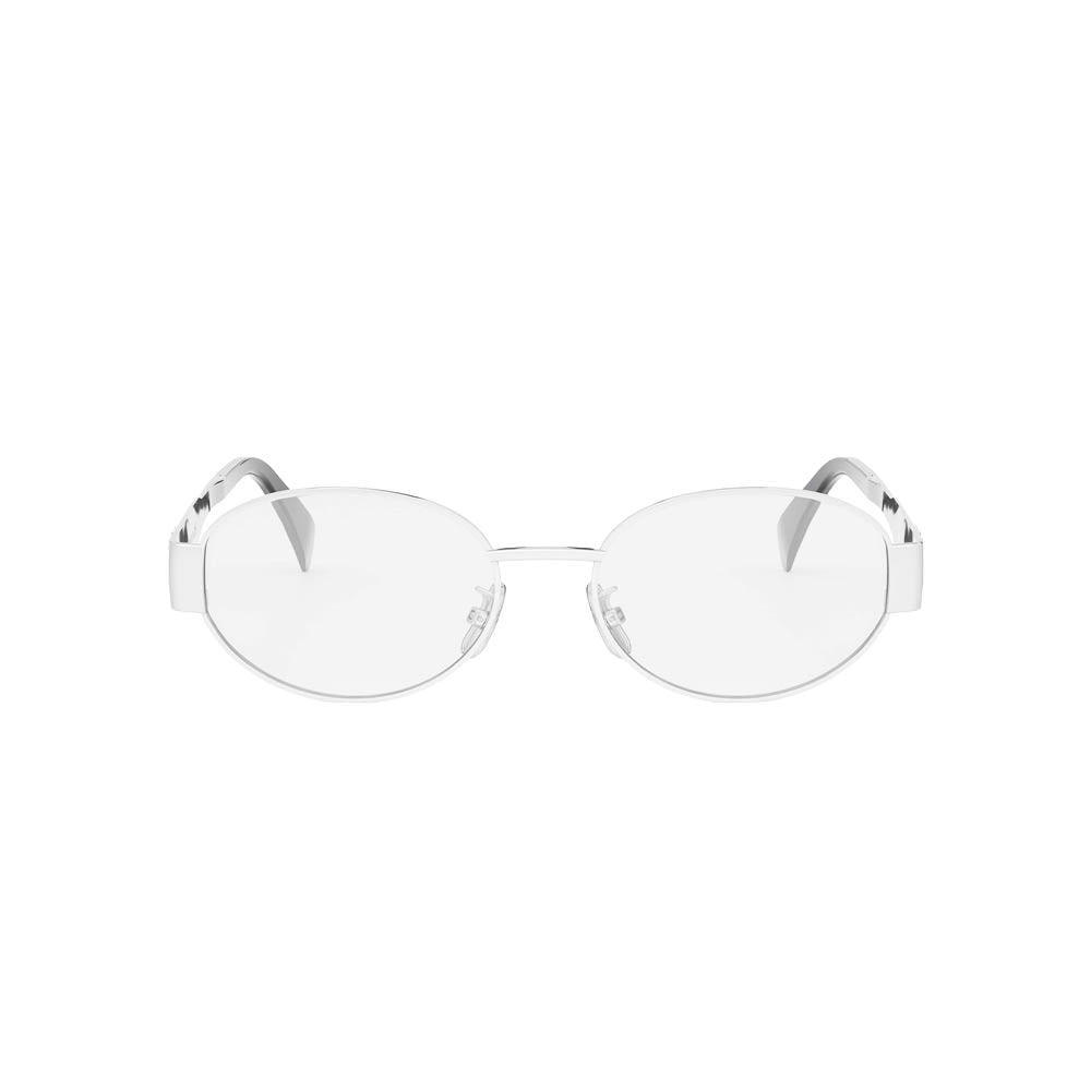 Celine CL50140U glasses in silver, front view