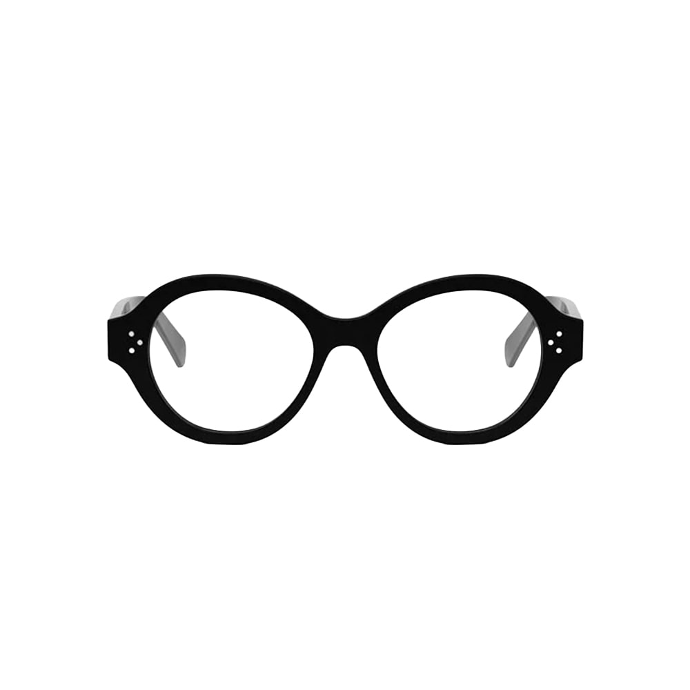 Celine CL50157I glasses in black, front view