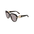 Chopard SCH205S sunglasses in black, 45° view