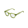 Cubitts CARNEGIE BOLD L COC glasses in green, 45° view