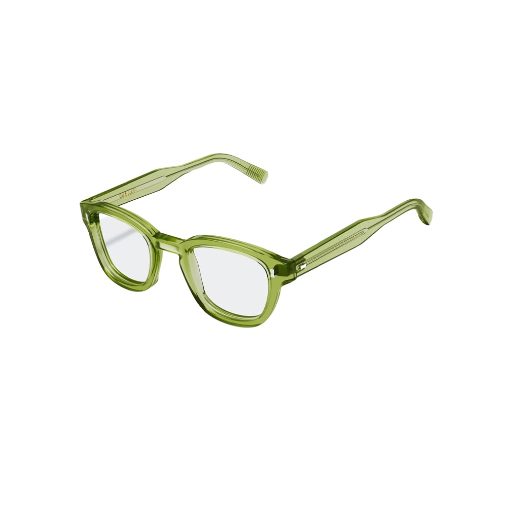 Cubitts CARNEGIE BOLD L COC glasses in green, 45° view