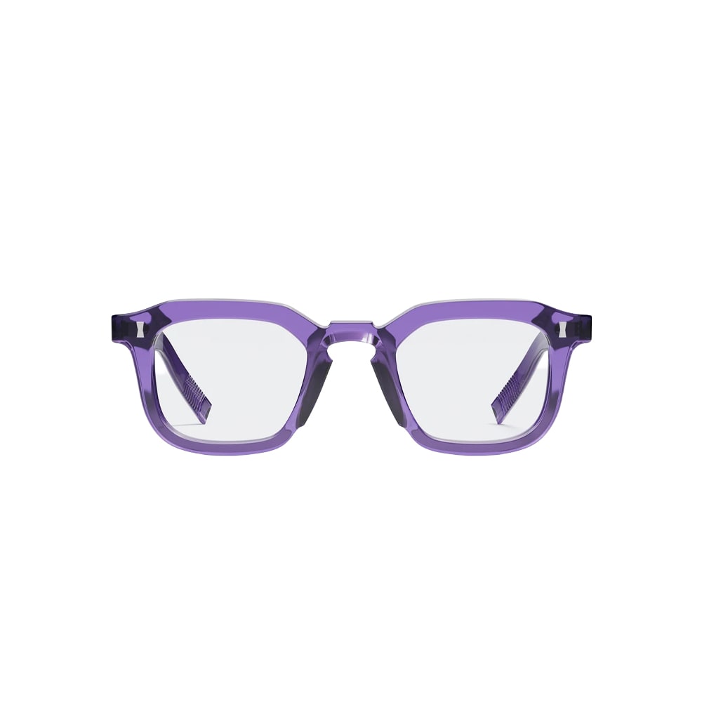 Cubitts GOWER M VIO glasses in purple, front view