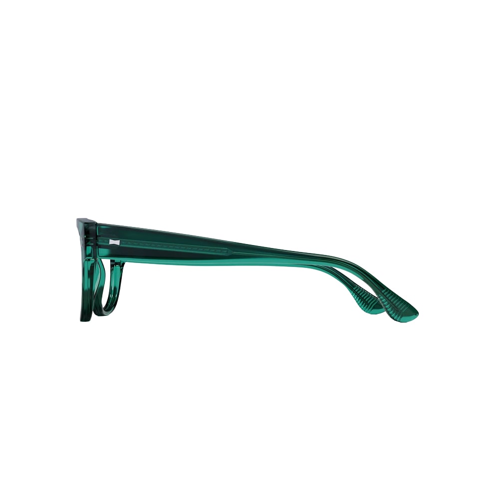 Cubitts HARRISON L EME glasses in green, side view