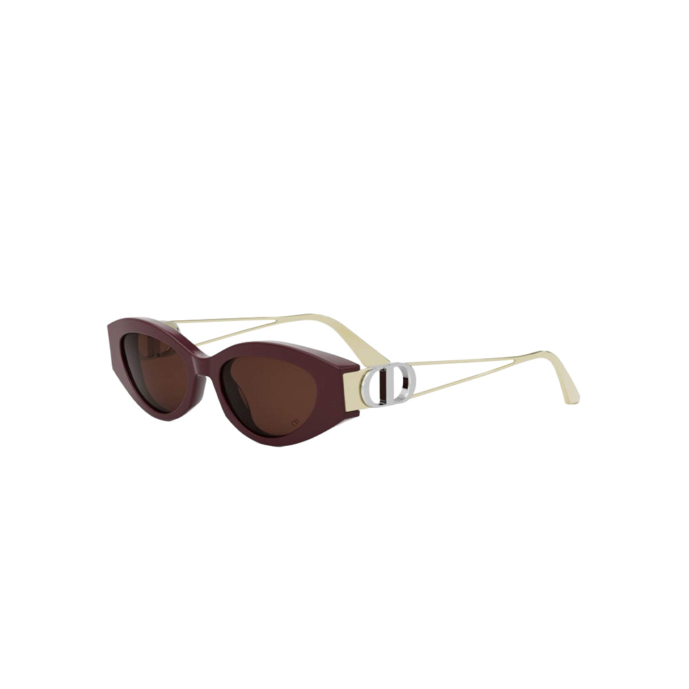 Dior 30MONTAIGNE B6I 37D0 2 sunglasses in red, 45° view