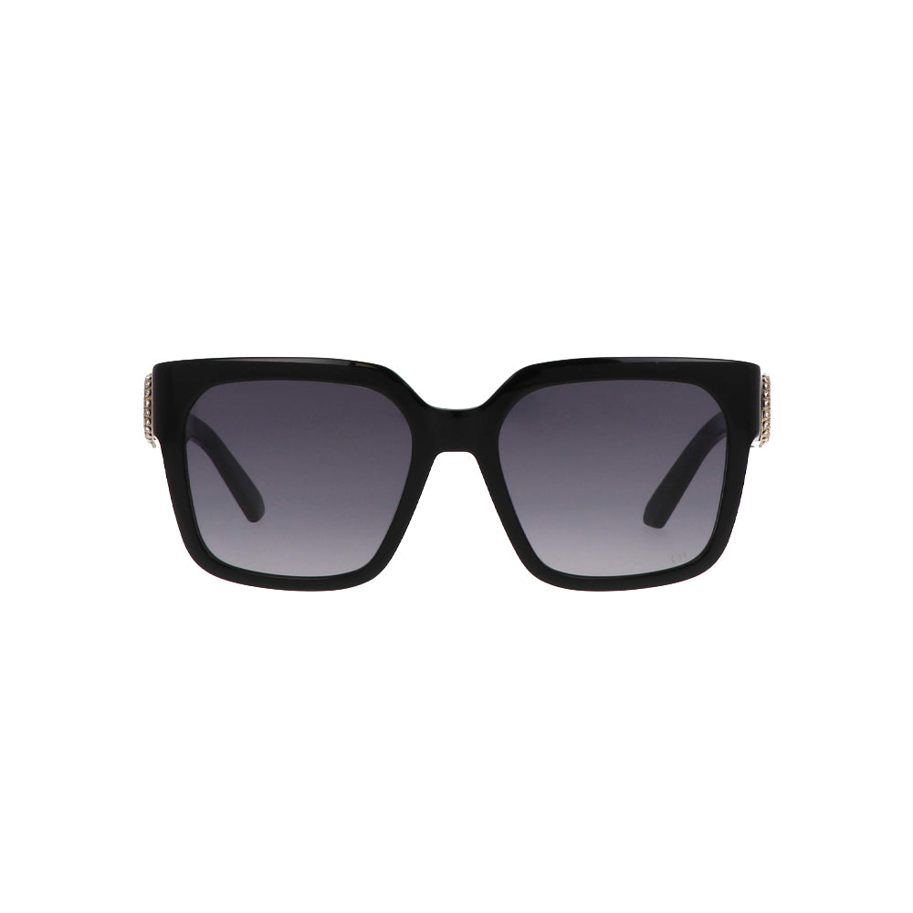 Dior 30MONTAIGNE S11 12A1 sunglasses in black, front view