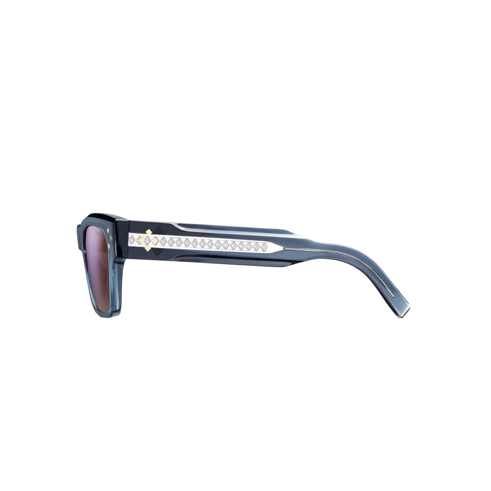 Dior CD DIAMOND S21 30G7 3 sunglasses in blue, side view