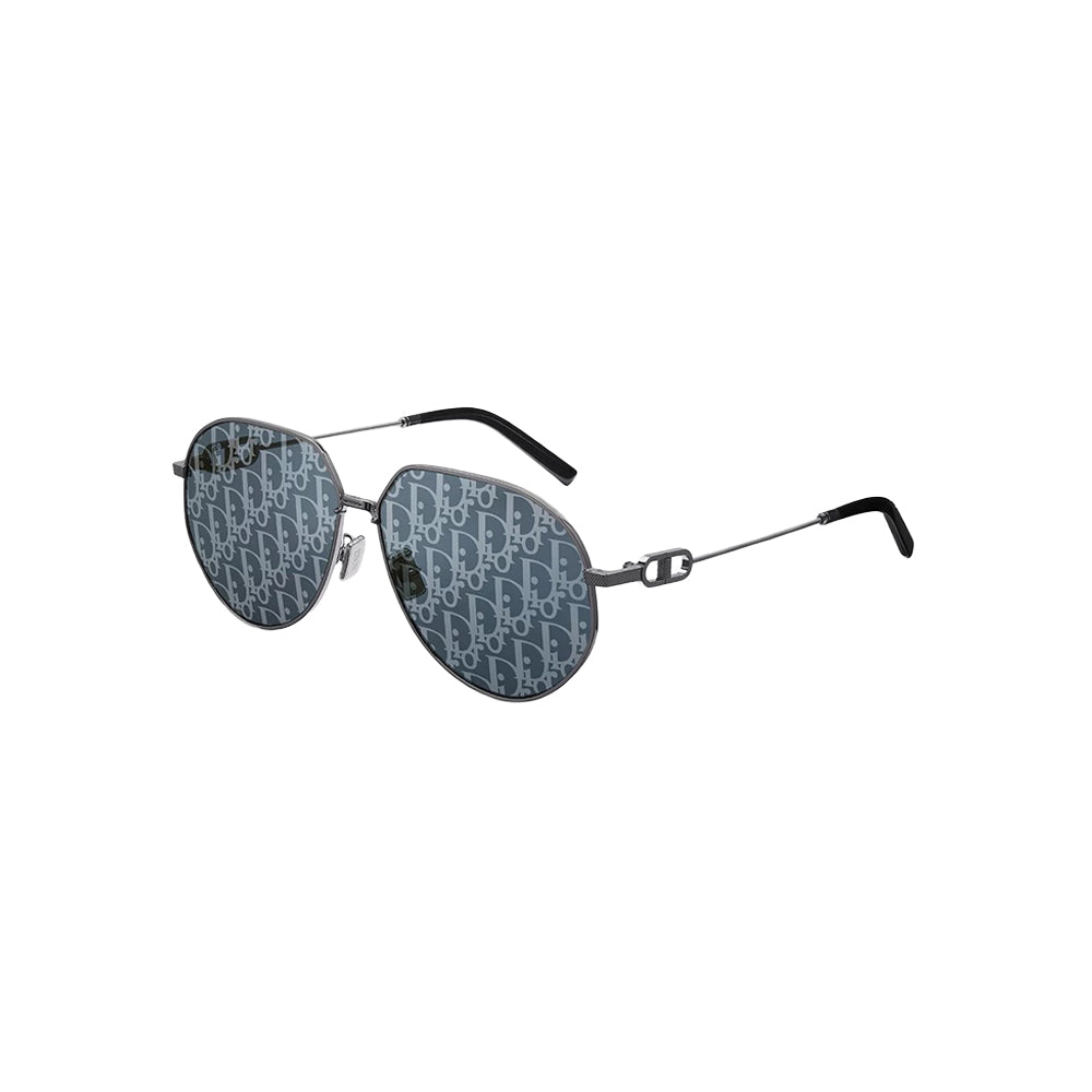 Dior CD LINK A1U sunglasses in grey, 45° view
