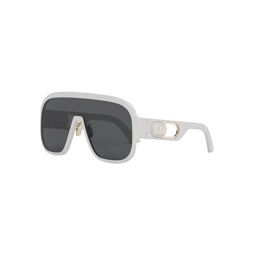 Dior DIORBOBBYSPORT M1U 95A0 3 sunglasses in white, 45° view