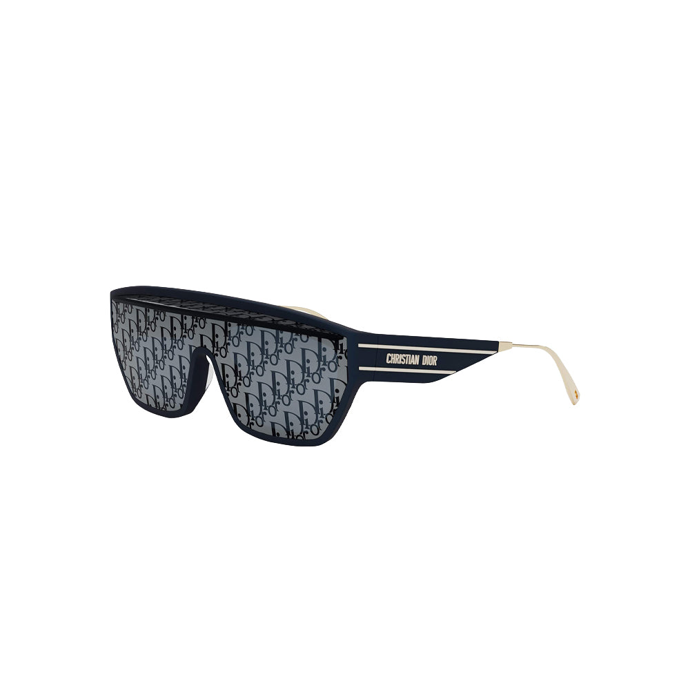 Dior DIORCLUB M7U 31BB 3 sunglasses in blue, 45° view