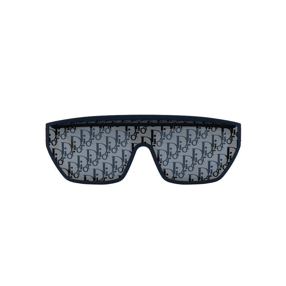 Dior DIORCLUB M7U 31BB 3 sunglasses in blue, front view