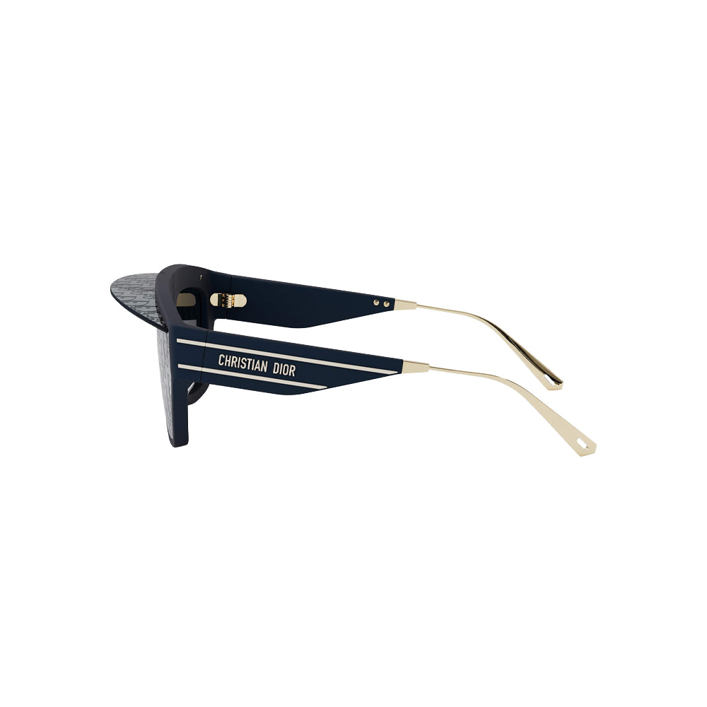 Dior DIORCLUB M7U 31BB 3 sunglasses in blue, side view