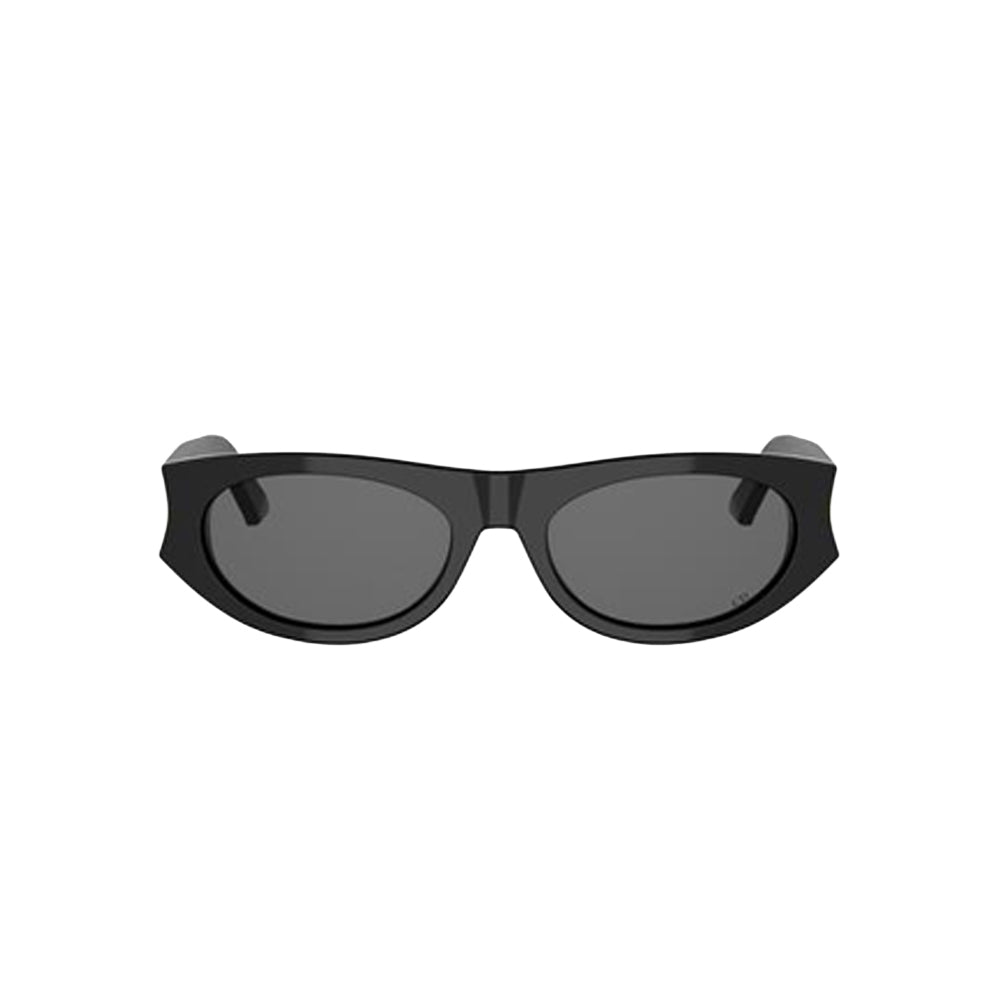 Dior DIORGLOW B21 10A0 3 sunglasses in black, front view