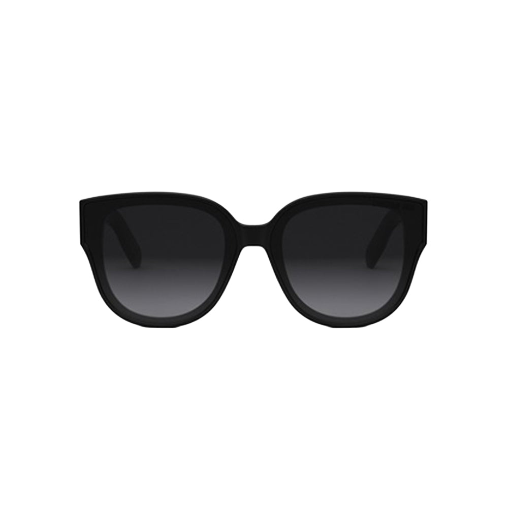 Dior LADY 95.22 R3I 10A1 3 sunglasses in black, front view