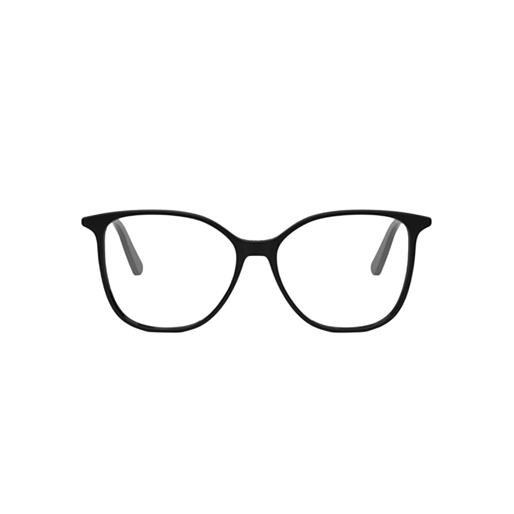 Dior MINICDO R6I glasses in black, front view