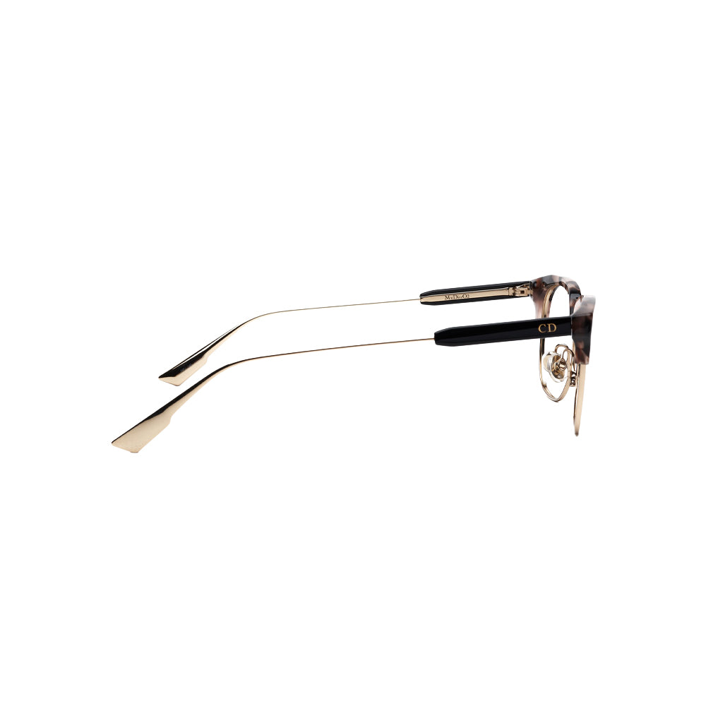 Dior MYDIORO2 glasses in havana, side view