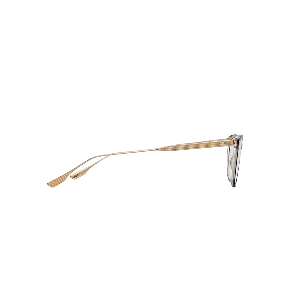 Dita FLOREN DTX114-49-01 // BLK-GLD glasses in gold, side view