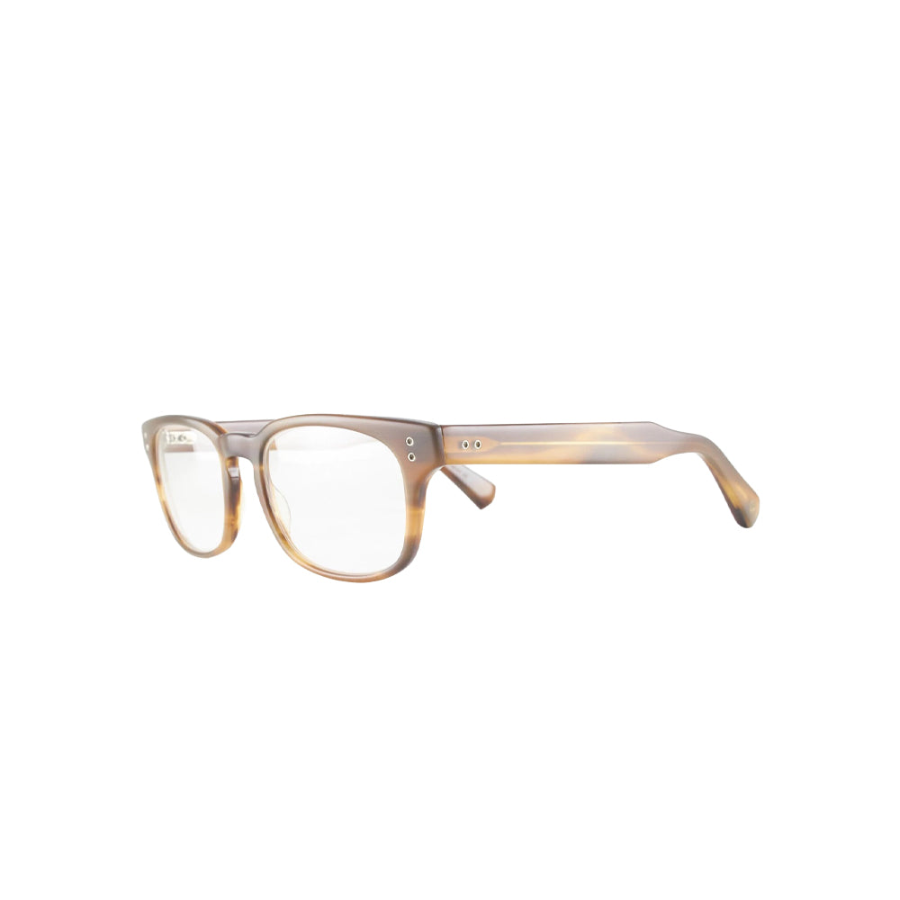 Dita FOLSOM DRX-2069-C-TRT-52 DARK BROWN/OAK glasses in havana, 45° view