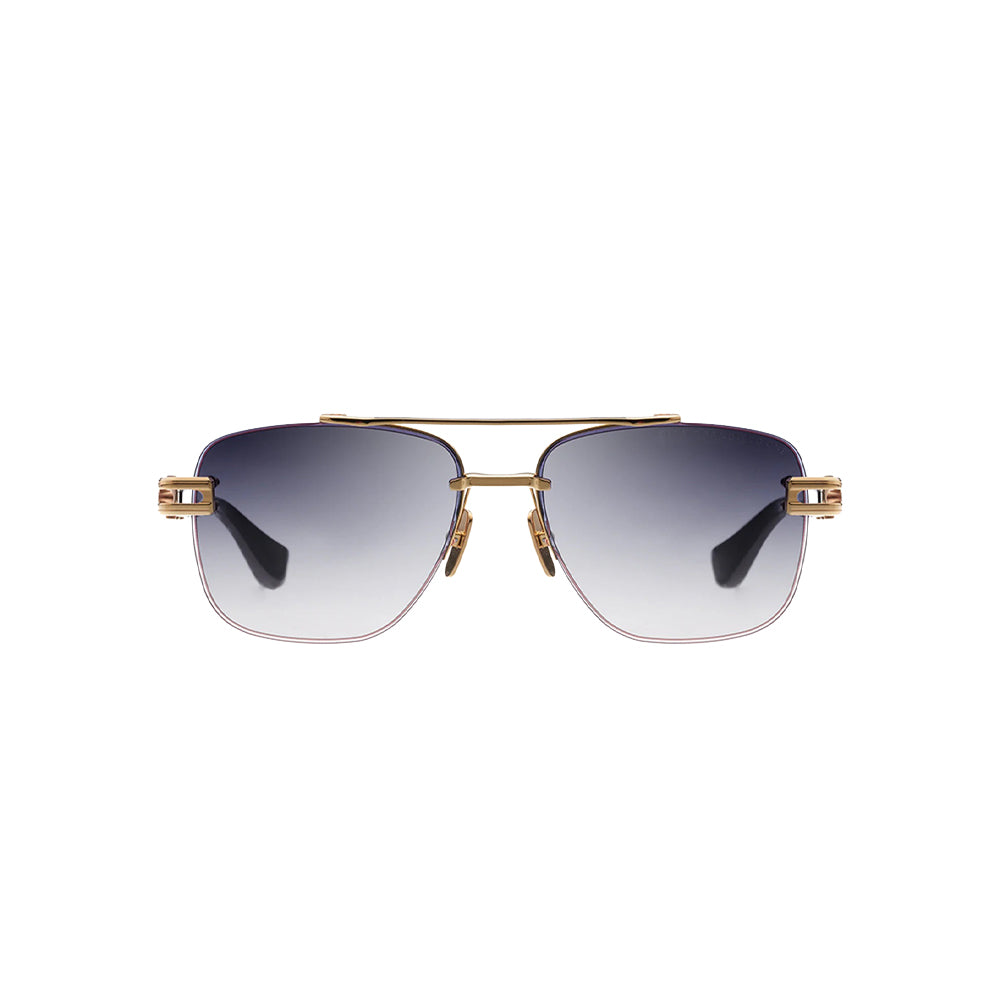 Dita GRAND-EVO ONE DTA138-A-01 // GLD-BLK sunglasses in black, front view