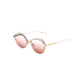 Dita NIGHTBIRD - TWO GOLD sunglasses in gold, 45° view
