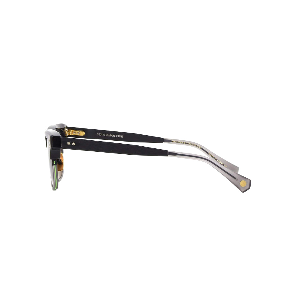 Dita STATESMAN FIVE DRX 2089 B T BLK BLK sunglasses in black, side view