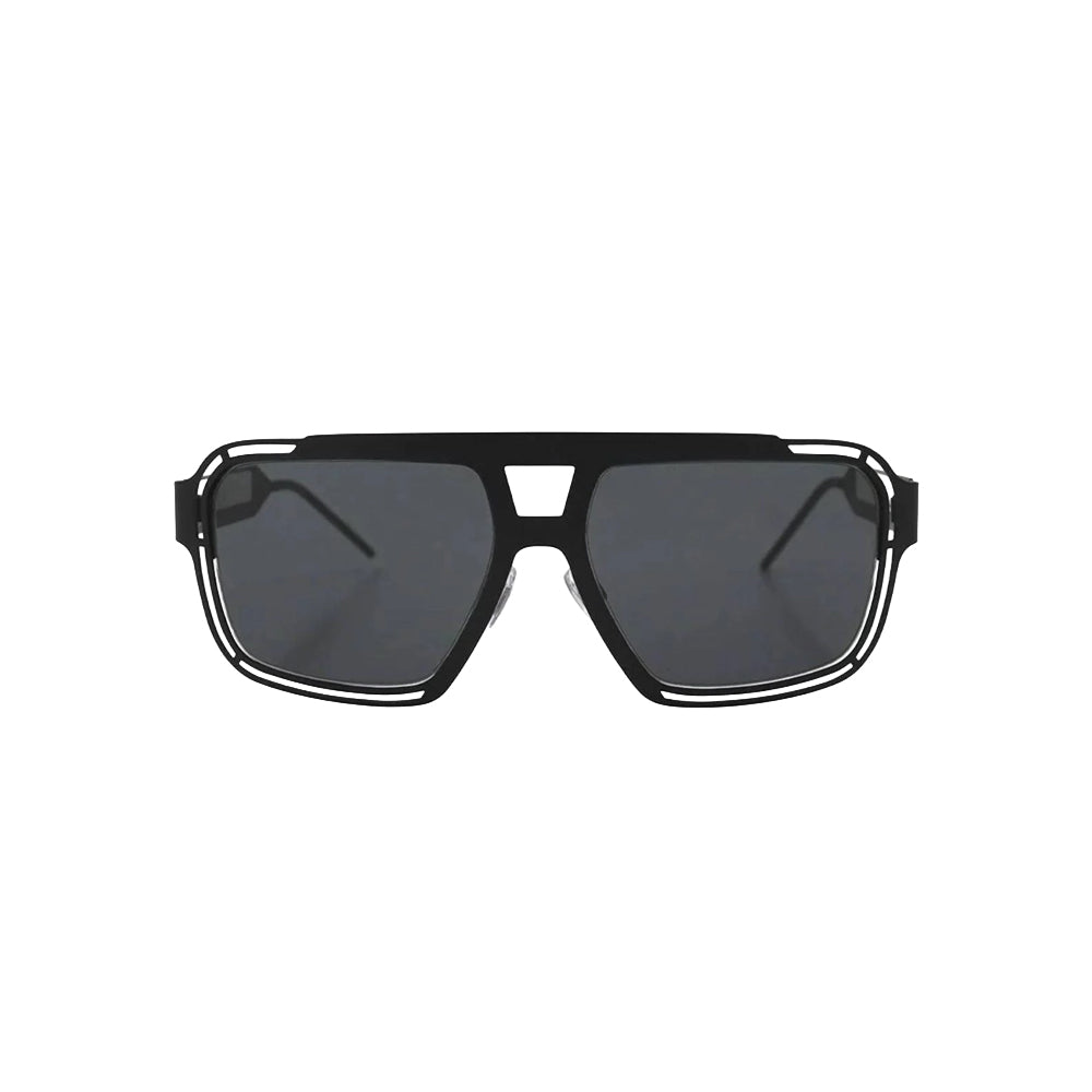 Dolce & Gabbana 2270 sunglasses in black, front view