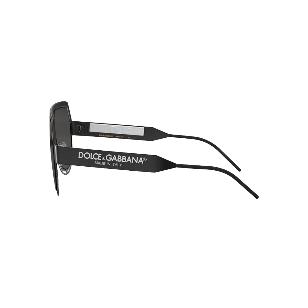 Dolce & Gabbana 2270 sunglasses in black, side view
