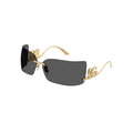 Dolce & Gabbana 2319 sunglasses in gold, 45° view