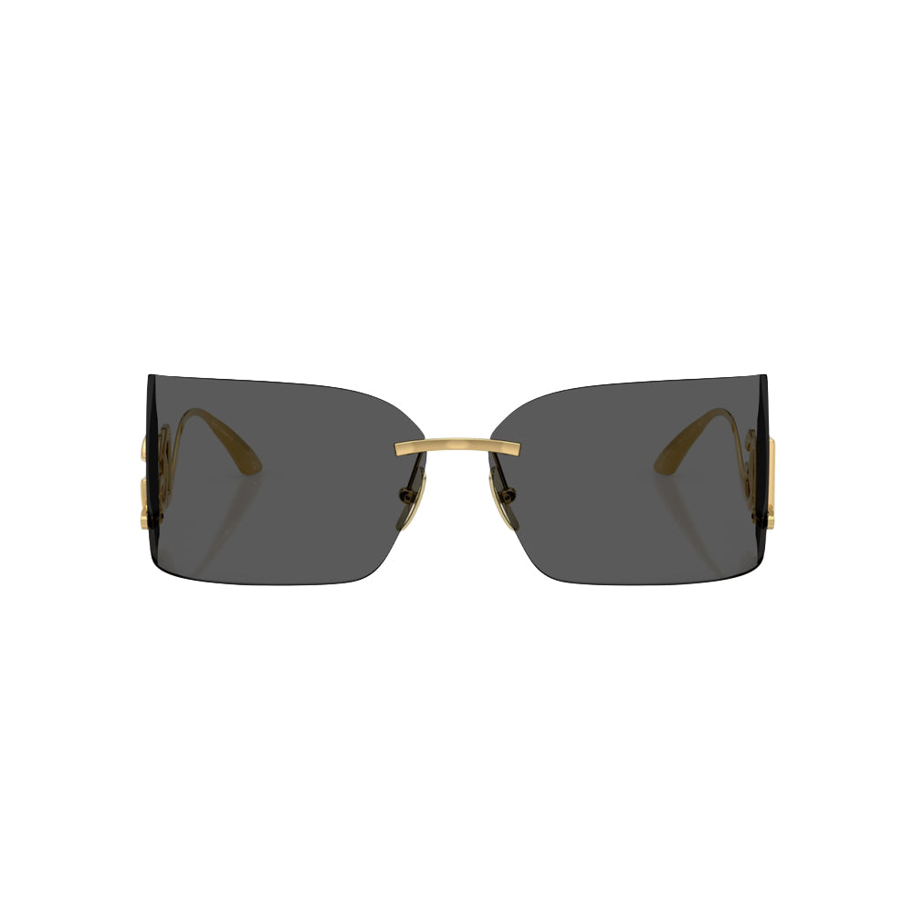 Dolce & Gabbana 2319 sunglasses in gold, front view
