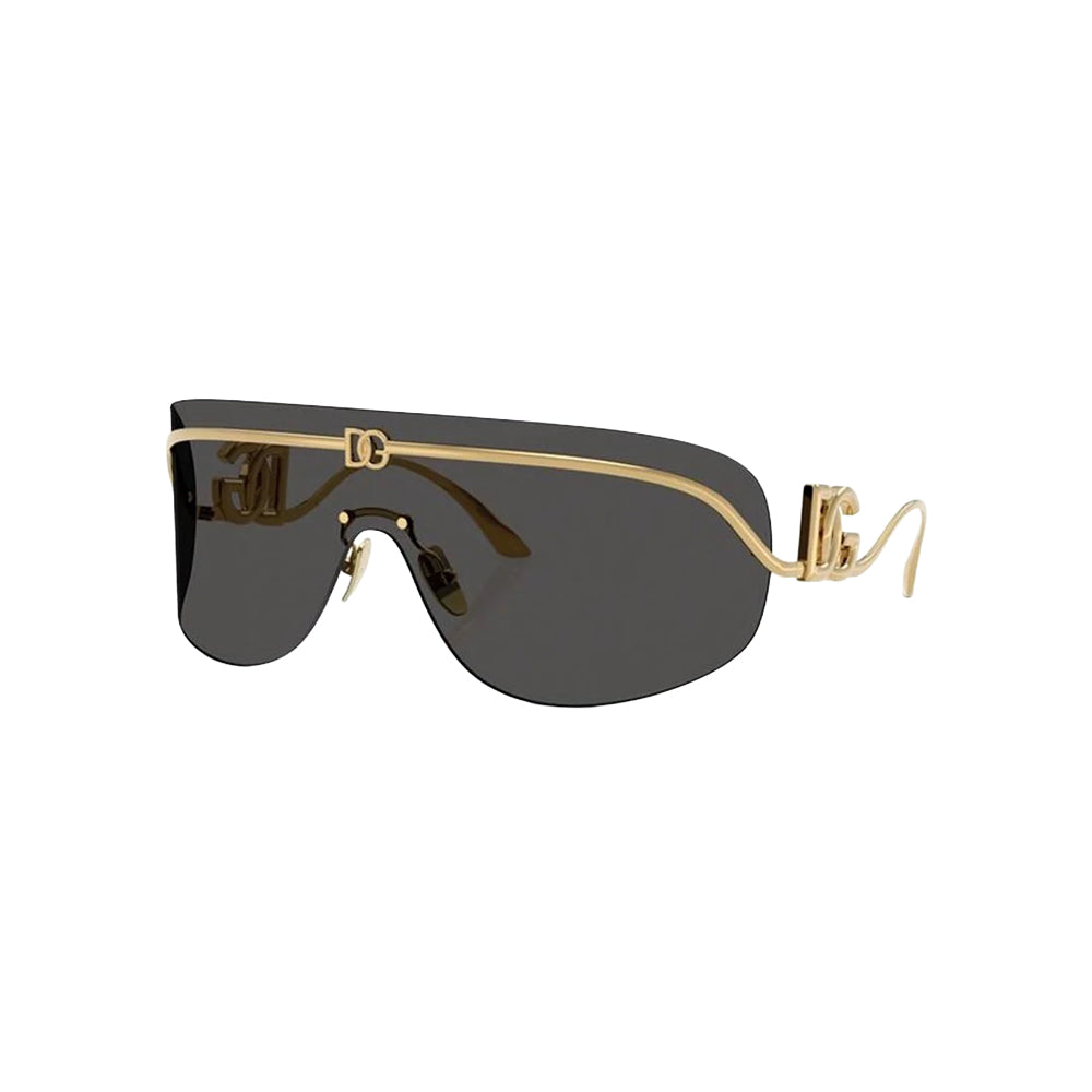 Dolce & Gabbana 2320 sunglasses in gold, 45° view
