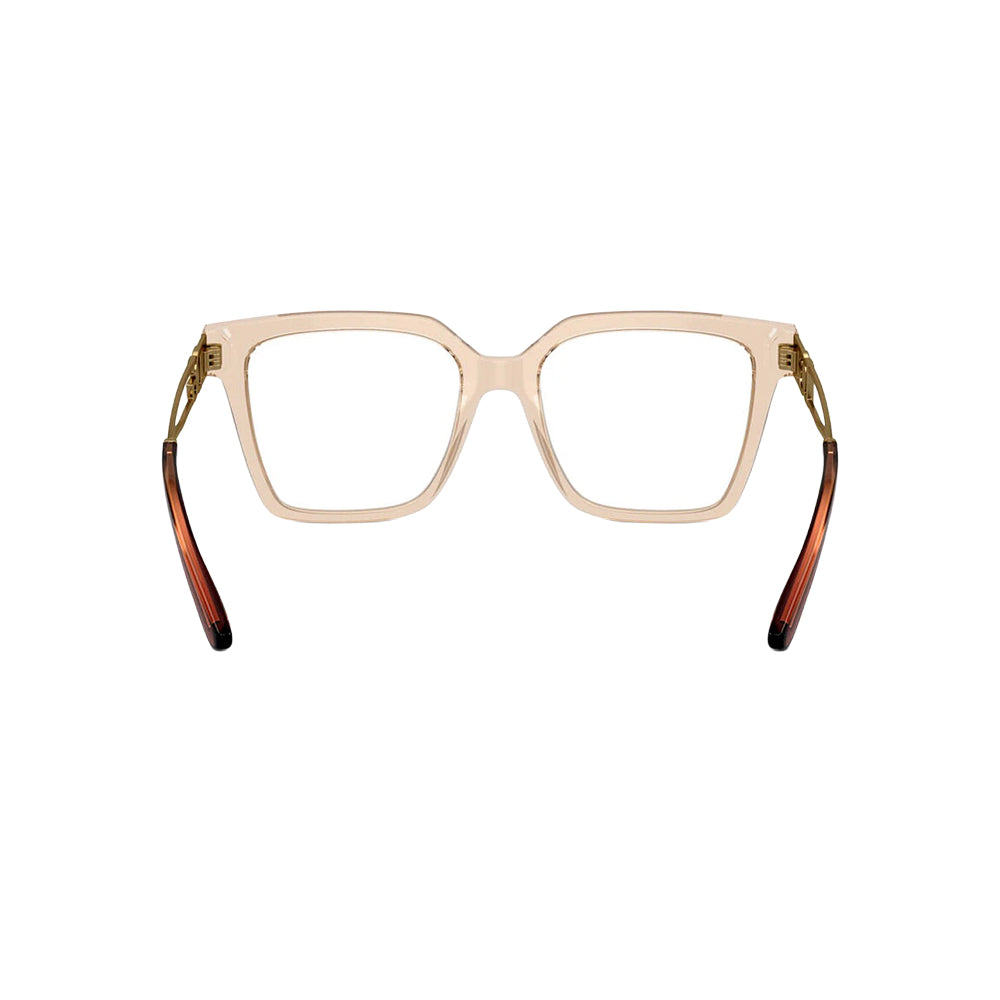 Dolce & Gabbana 3376B glasses in brown, front view