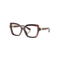 Dolce & Gabbana 3413 glasses in havana, 45° view
