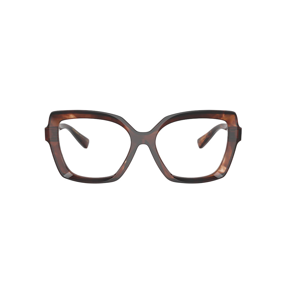 Dolce & Gabbana 3413 glasses in havana, front view