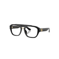 Dolce & Gabbana 3415 glasses in black, 45° view