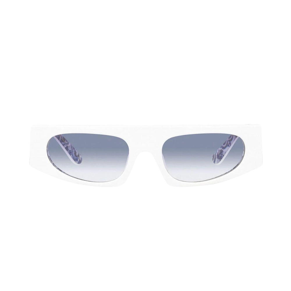 Dolce & Gabbana 4411 sunglasses in white, front view