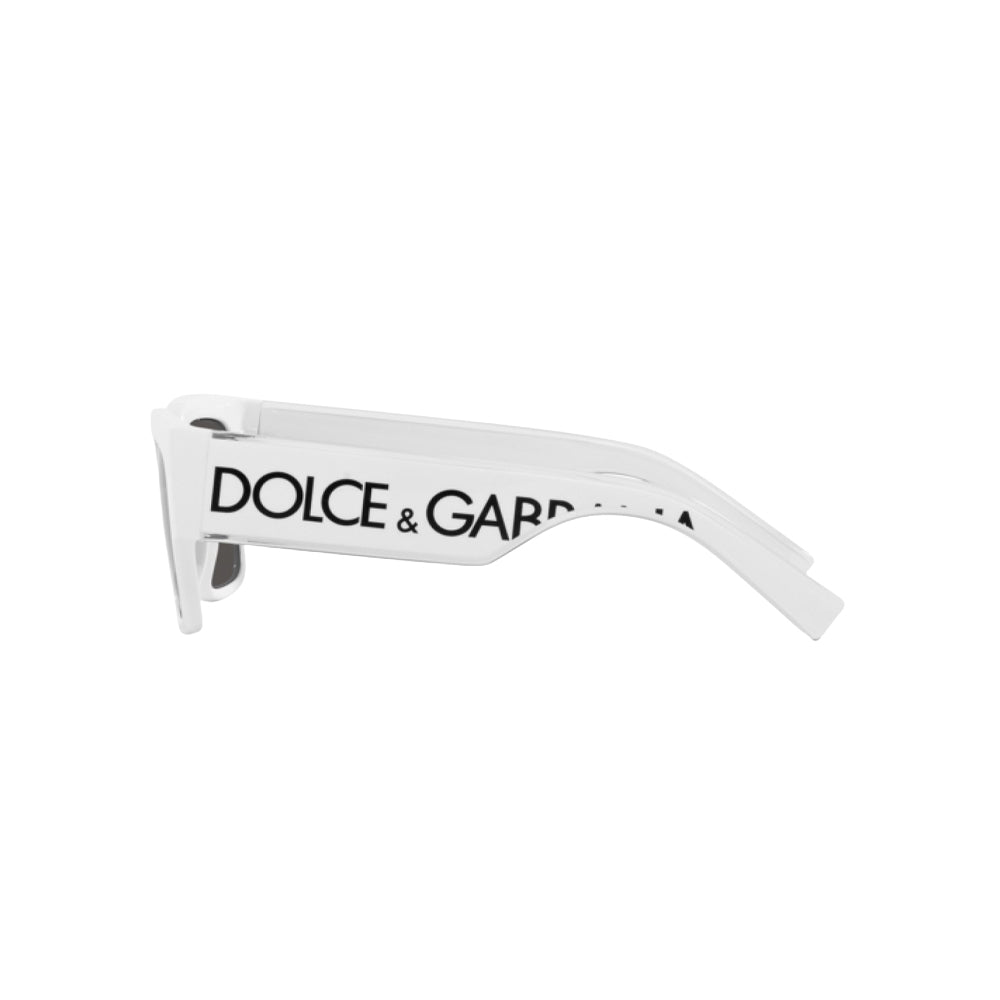 Dolce & Gabbana 6184 sunglasses in white, side view