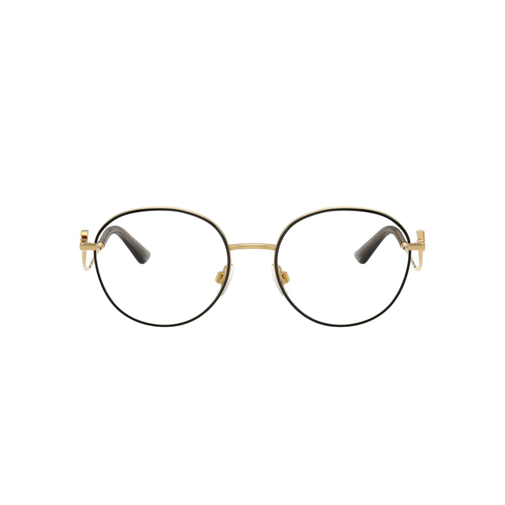 Dolce & Gabbana DG 1365 glasses in gold, front view
