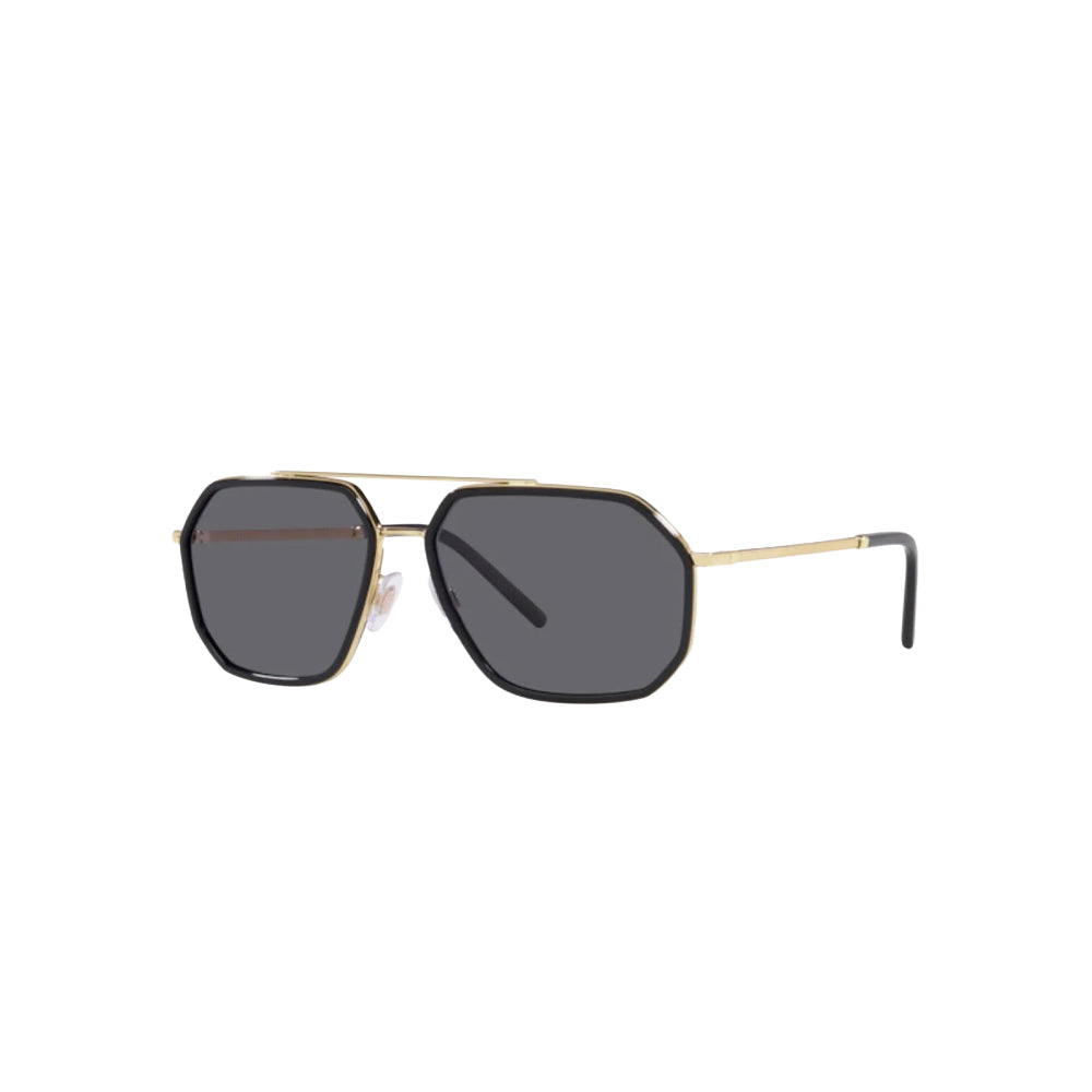 Dolce & Gabbana DG 2285 sunglasses in gold, 45° view