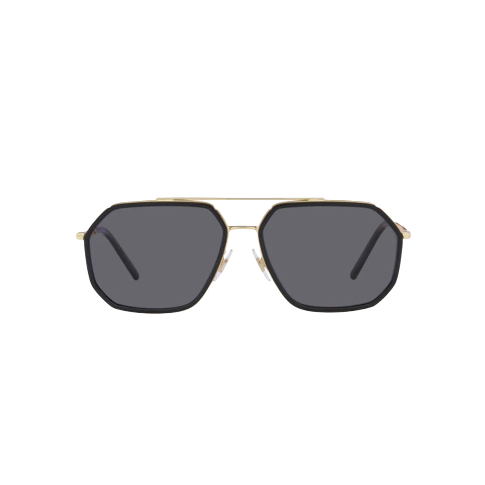 Dolce & Gabbana DG 2285 sunglasses in gold, front view