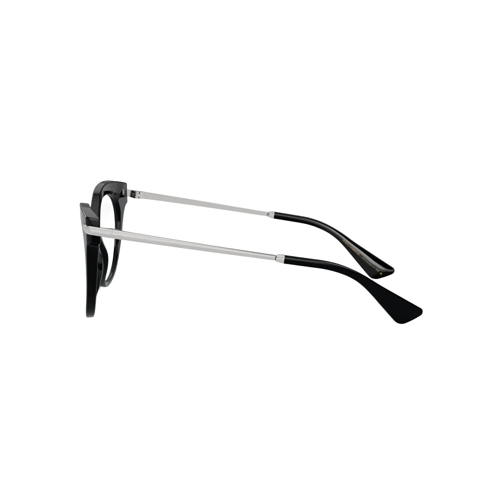 Dolce & Gabbana DG 3392 glasses in black, side view