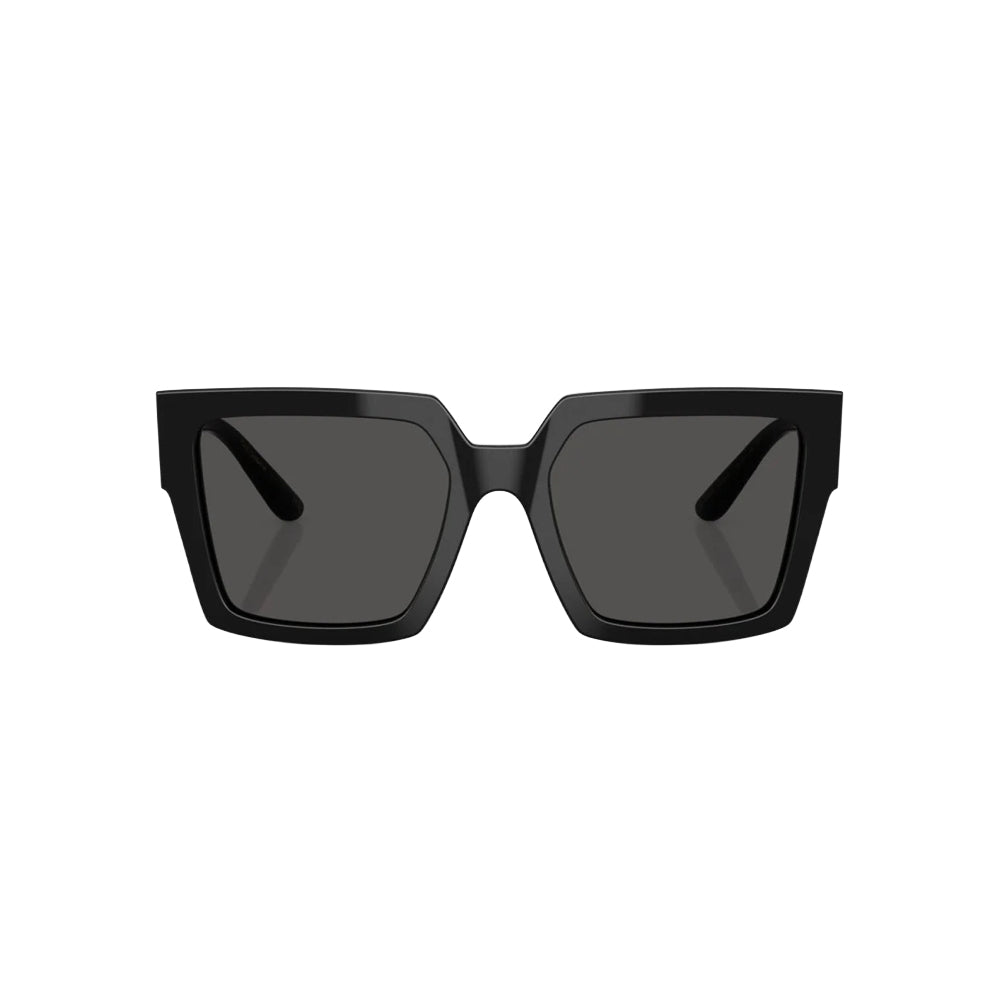 Dolce & Gabbana DG 4446-B sunglasses in black, front view