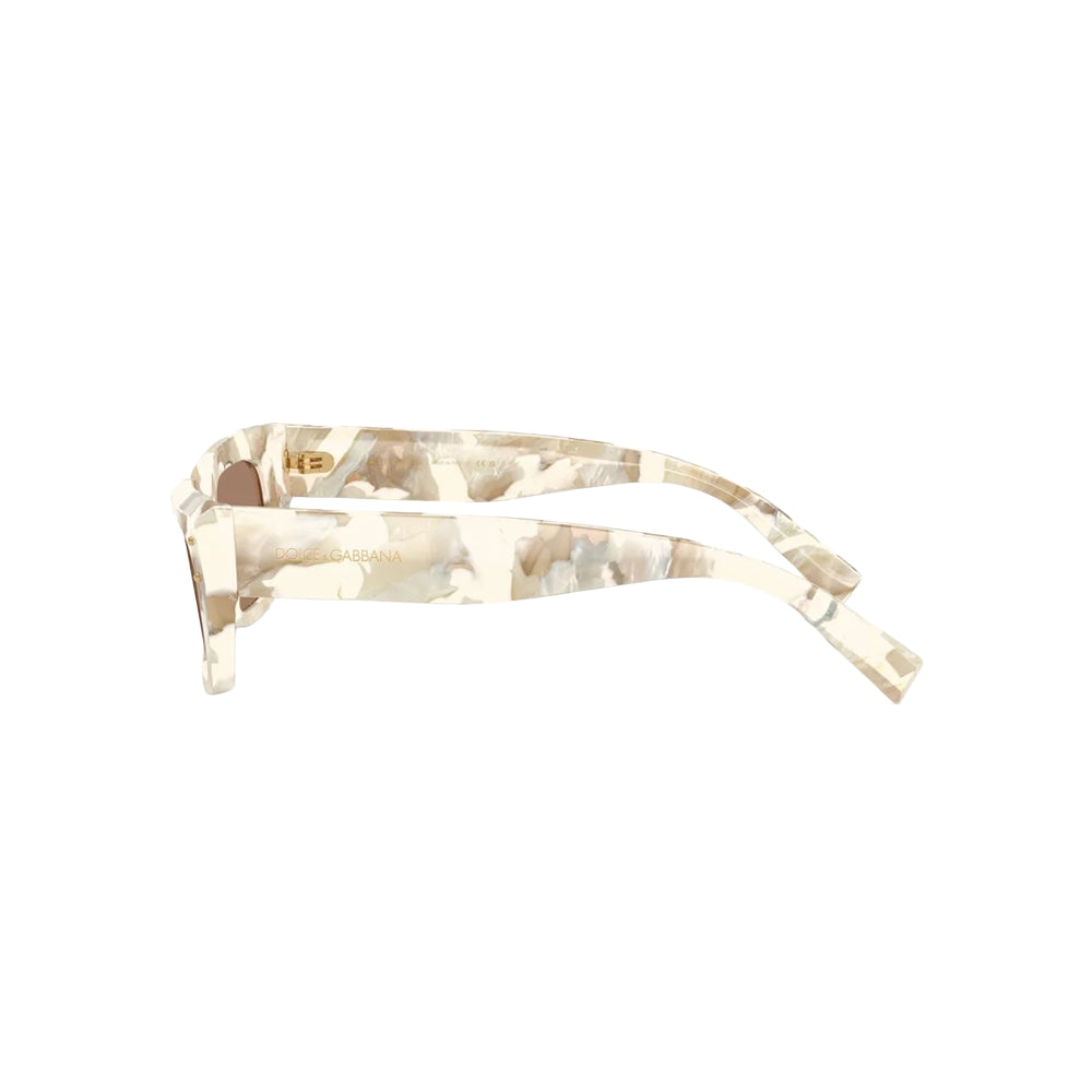 Dolce & Gabbana DG 4462 sunglasses in havana, side view