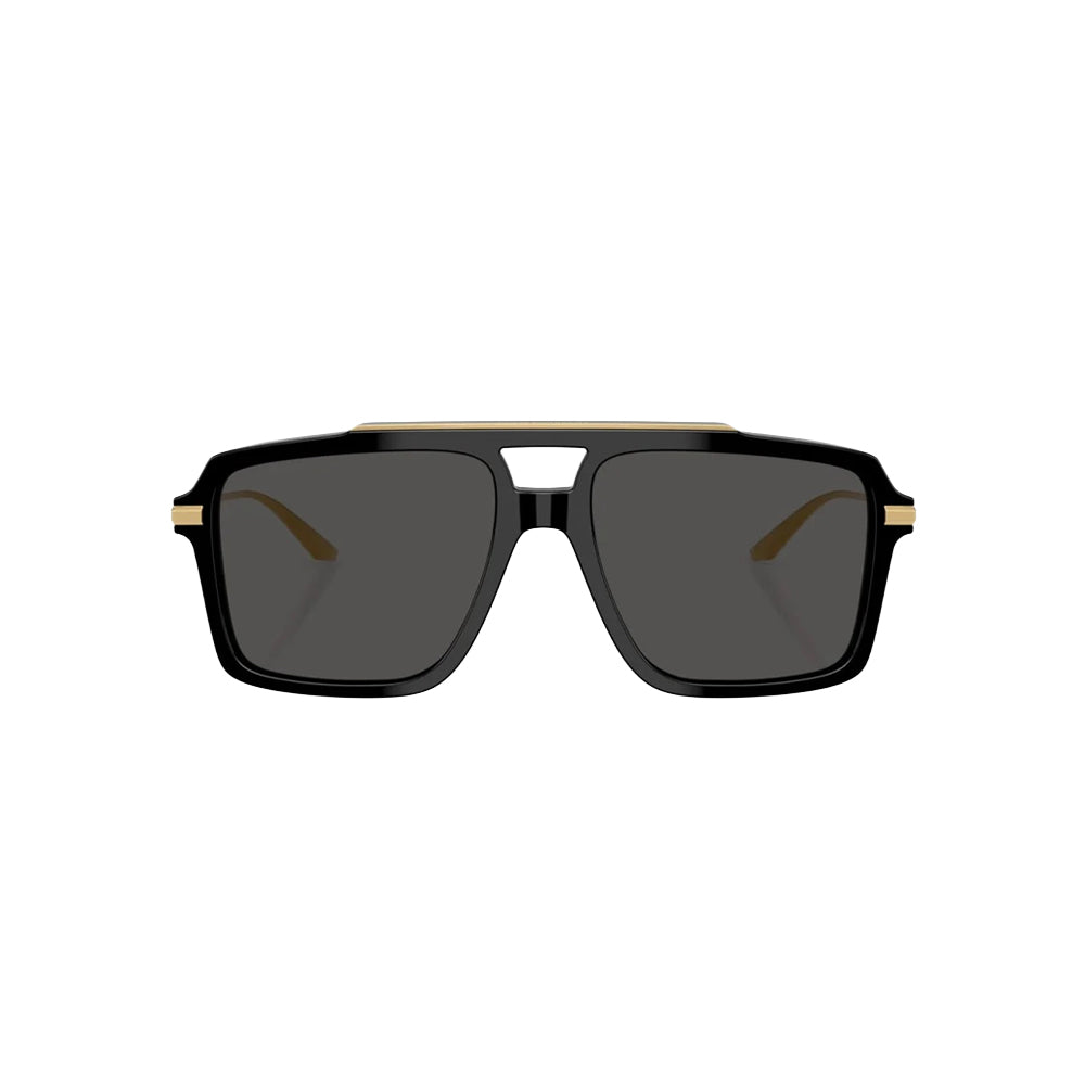 Dolce & Gabbana DG 4477 sunglasses in gold, front view
