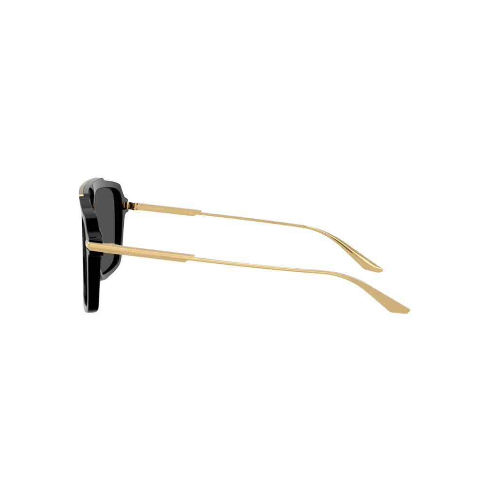 Dolce & Gabbana DG 4477 sunglasses in gold, side view