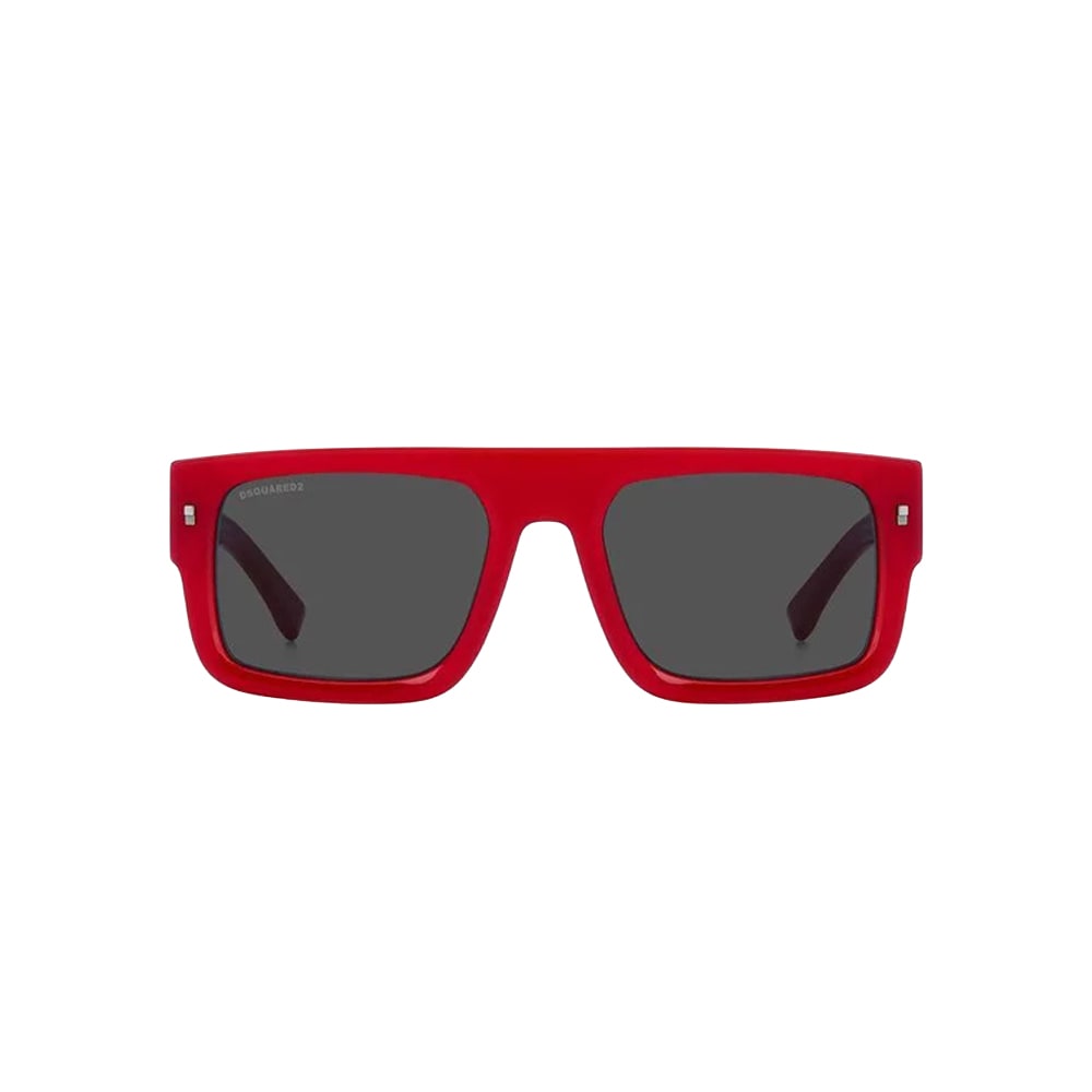 Dsquared2 ICON 0008/S sunglasses in red, front view