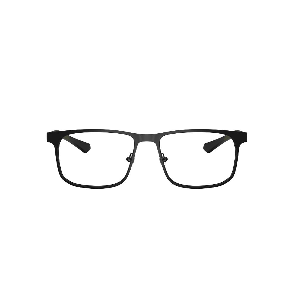 Emporio Armani 1163 glasses in black, front view