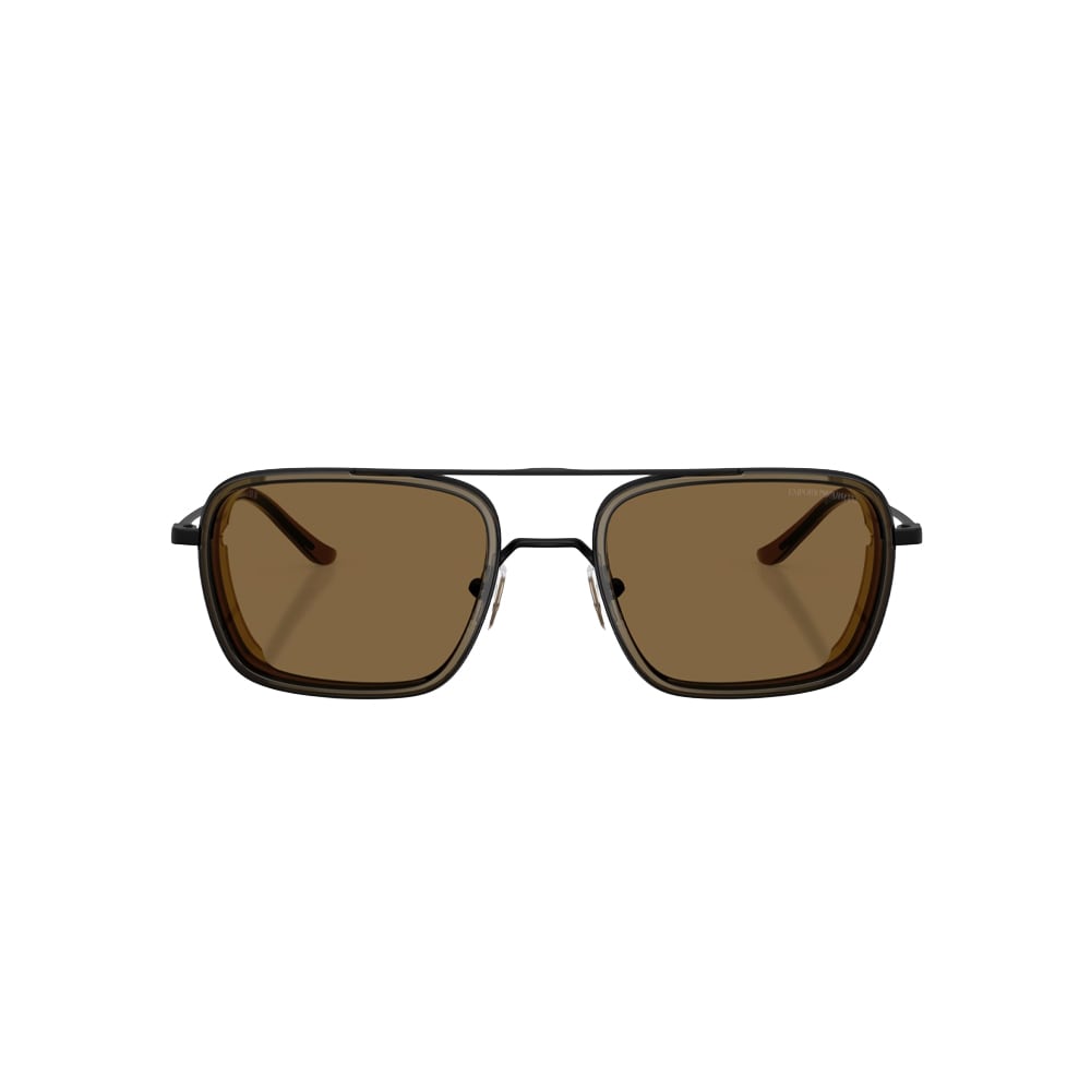 Emporio Armani 2162 sunglasses in black, front view