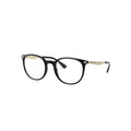 Emporio Armani 3168 glasses in black, 45° view