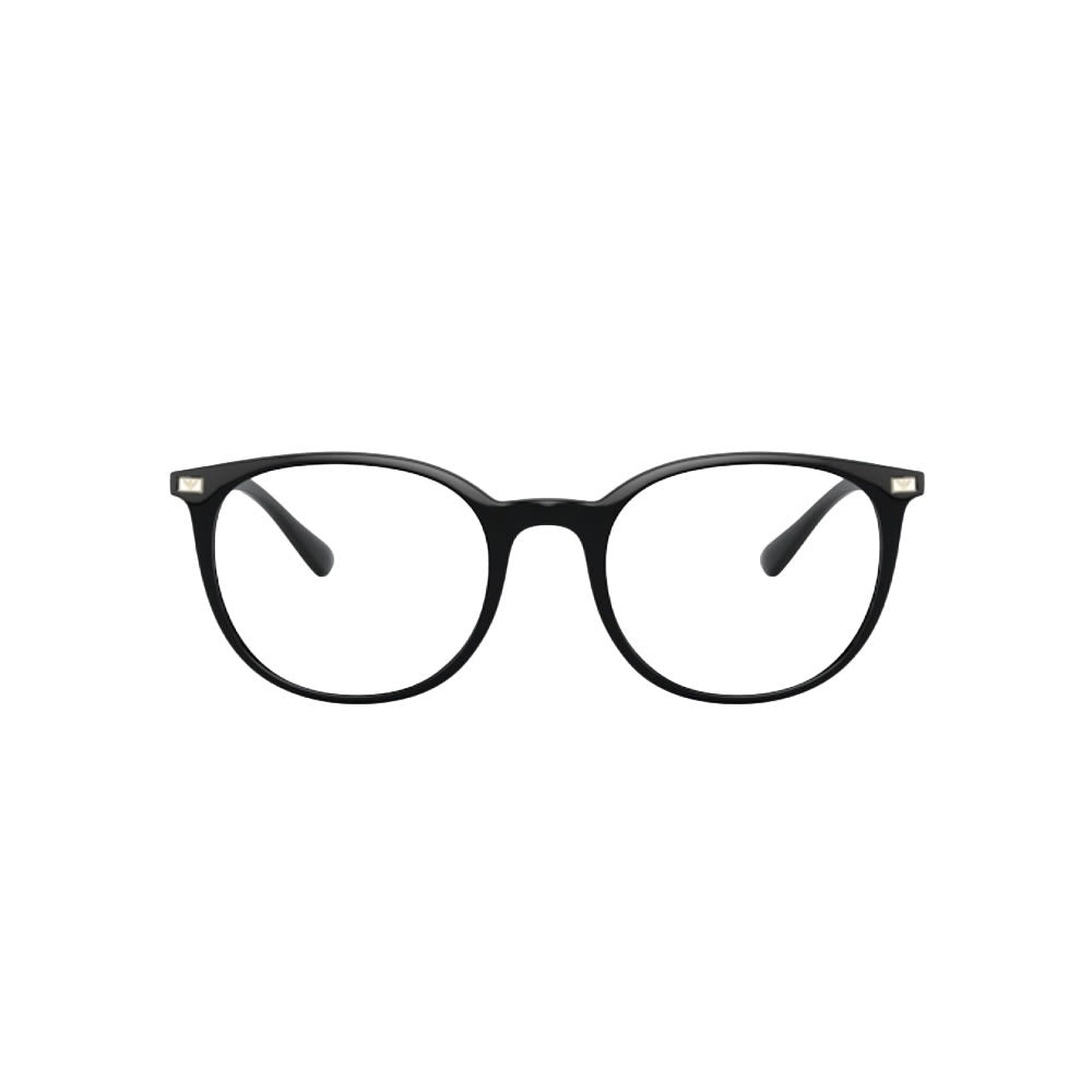 Emporio Armani 3168 glasses in black, front view