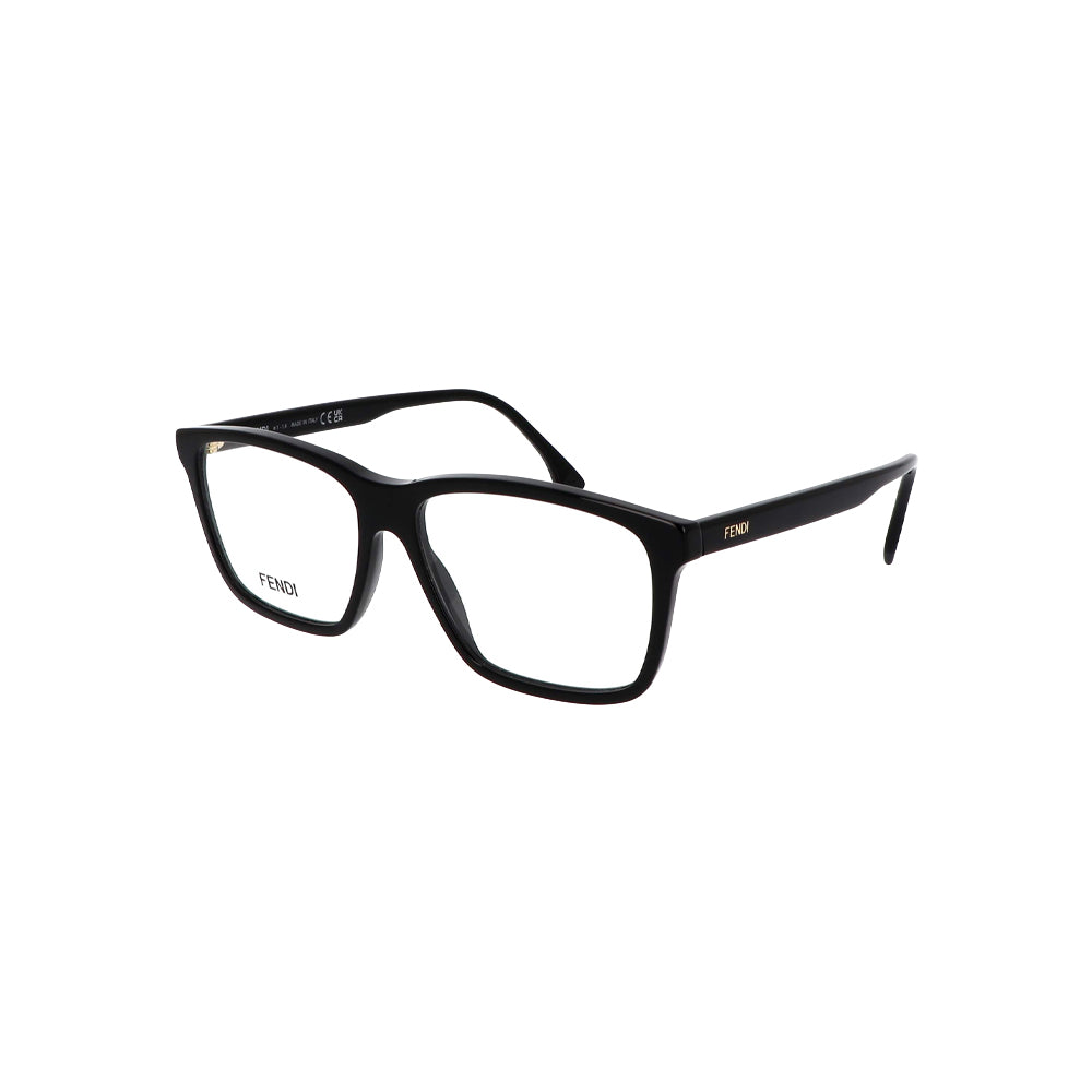 Fendi FE0081I glasses in black, 45° view